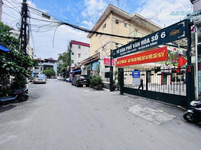 Phân lô Ba Đình, 72m x 4 tầng, lô góc 3 thoáng, 30m ô tô tránh, đỗ ngày đêm, full nội thất