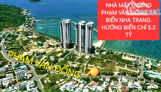 Bán nhà mặt đường Phạm Văn Đồng, Vĩnh Hòa, Nha Trang, Khánh Hòa.