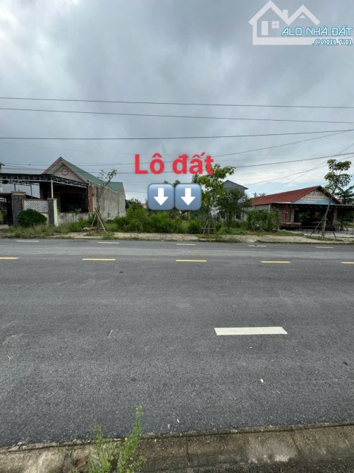 Đất mặt tiền Đỗ Quỳnh, Trung tâm khu hành chích thị trấn Phú Đa, Phú Vang, Huế. Dt: 196m2 - 1