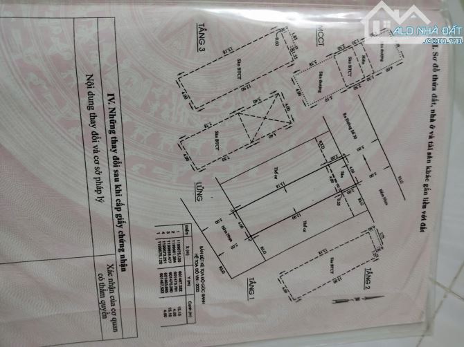 2MT HXH ĐƯỜNG SỐ 30 P6 GV 60,5M2(4*15) 1 TRỆT 3 LẦU ST BTCT 5PN 6WC 8TY7 TL - 14