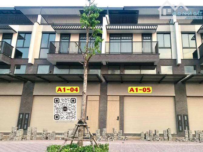 BÁN CẶP SHOPHOUSE 4 TẦNG(A1-04 & A1-05) đường 2B Mặt tiền cổng Khu NAM LONG 2 Central Lake - 3