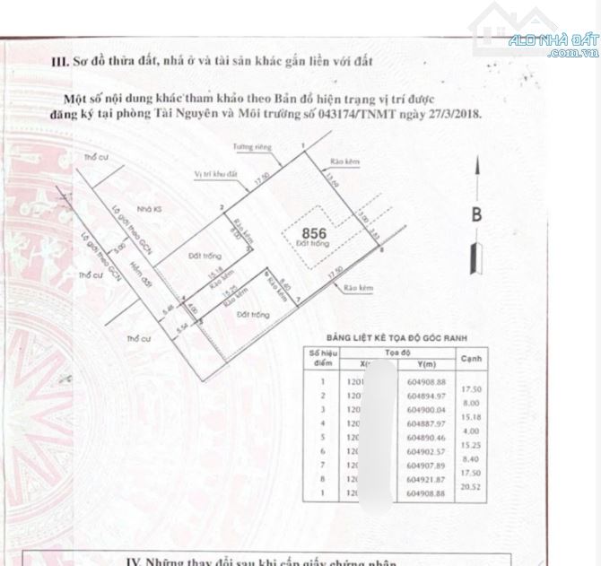 BÁN GẤP lô đất ở 420m gần QL1A, P.An Phú Đông, Q12. HXH 6m, giá 10.9tỷ, NH cho vay Full - 4