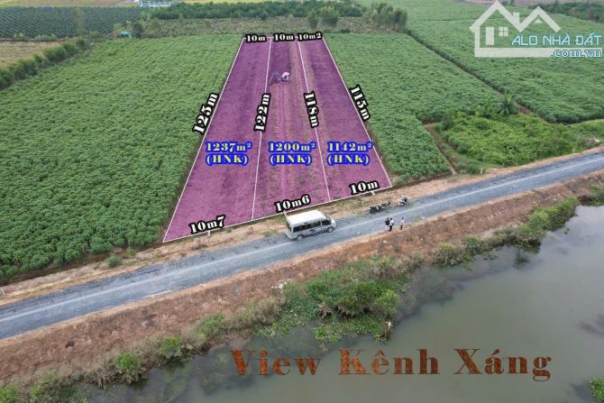 Siêu phẩm, 1000m2 đất vườn chuyển thổ view kênh, 1.5 tỷ - 6