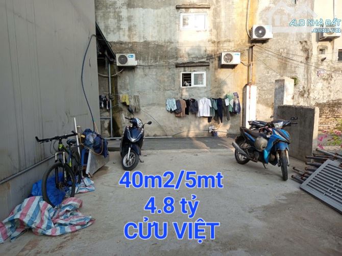 40 M2 /5 MT/ 4.8 TỶ CÓ THƯƠNG LƯỢNG/ Ô TÔ/TT TRÂU QUỲ