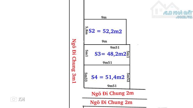 Spđc 🌺 Lên Sóng 2 Lô Liền Nhau Tại Đằng Hải  🌲 Thông Số: - Diện Tích : 48,2-51,4m / Lô -