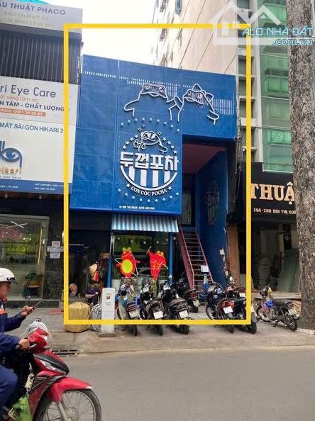 Cho thuê NHÀ HÀNG, CAFE 19 Bùi Thij Xuân. Dt: 6X25 m, Kc: trệt 1 lầu