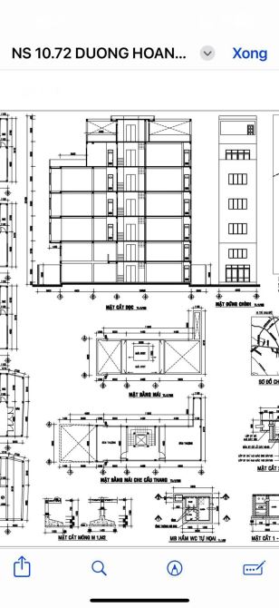 Bán nhà Hoàng Hoa Thám giáp Quận 1 DT 130m2 5,5x24M tặng GPXD Hầm 6 tầng giá 14,8 tỷ TL - 1