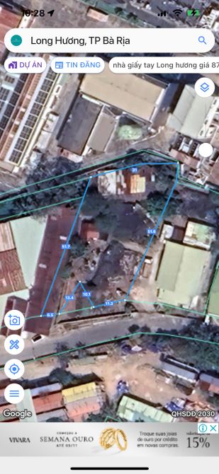 Bán đất kho bãi phường Long hương thành phố bà rịa - 1