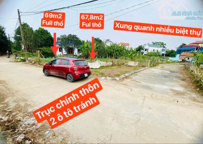 Bán gấp mảnh đất trục chính kinh doanh Bình Yên, ô tô tránh, 70m, 2.5 tỷ - 1