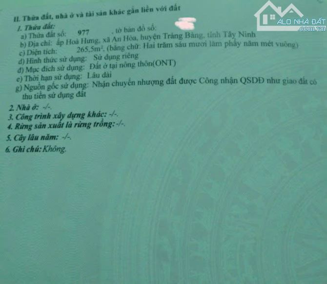 Không nỡ nhưng vẫn phải bán thôi, cần bán gấp nhà cấp 4 kèm 6 phòng trọ,Trảng BàngGiá520tr - 2