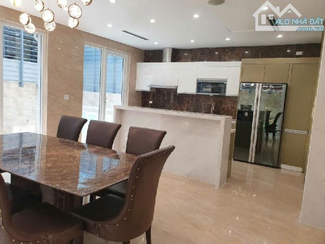 Bán nhà biệt thự nam Cường khu an khang hầm để xe riêng biệt dt 235 5 tầng - 2