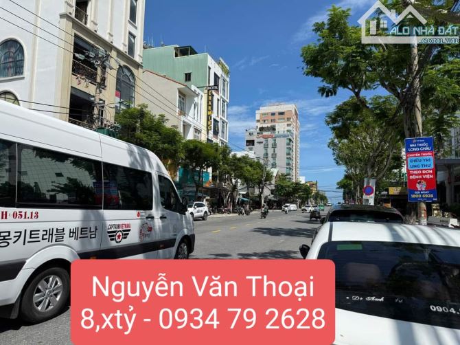 BÁN ĐẤT NGUYỄN VĂN THOẠI 120 M2 VUÔNG VỨT- SÁT BIỂN MỸ KHÊ- TẶNG NHÀ GÁC LỬNG- GIÁ 8,x tỷ - 3