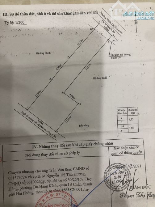 Mở bán mảnh siêu phẩm mặt đường Thiên Lôi 286m2 ngang hơn 7m giá chỉ 66tr/m2 - 3