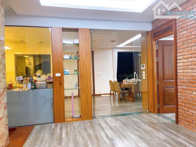 Bán nhà biệt thự nam Cường khu an khang hầm để xe riêng biệt dt 235 5 tầng - 4