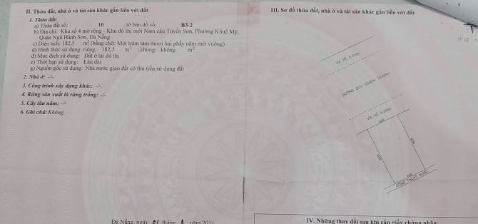 Bán lô BT Xuân Quỳnh ( Trần Hoành) - 182m2, đường 15m thông ra sông