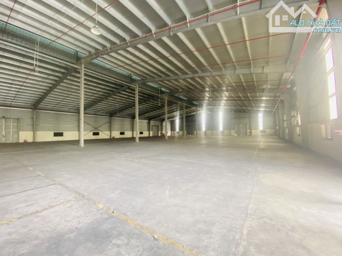 Cho thuê nhà xưởng phòng cháy nghiệm thu 8000m2 khu vực Thiện Kế, Bình Xuyên, Vĩnh Yên - 1