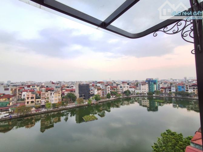 Bán nhà mặt hồ Bồ Đề, Long Biên 62M2, 8 TẦNG, VIEW HỒ, KINH DOANGH, NỘI THẤT CAO CẤP. - 1