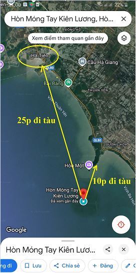 Bán đất đảo gần thành phố Hà Tiên,Phú Quốc đảo Móng Tay-Kiên Giang - 1