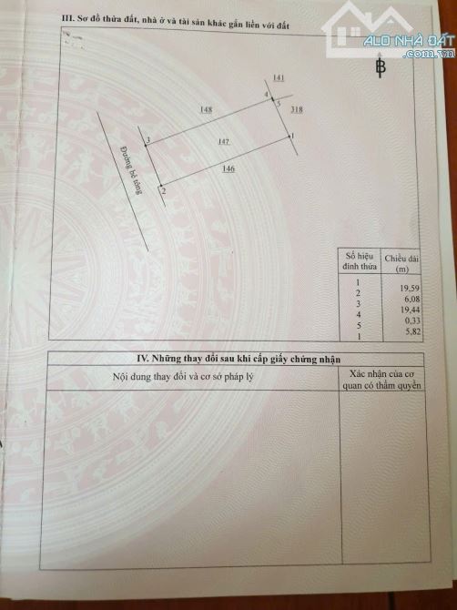 Nhà đất 120m2 thổ cư, tặng nhà cấp 4. Tam Phước, Biên Hòa. gần ngay KCN Tam Phước. - 3