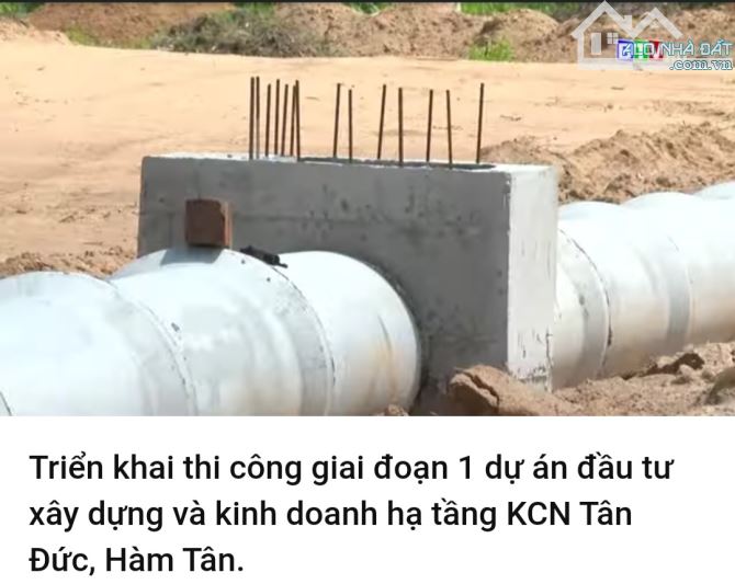 2 hecta 3 mặt tiền cách khu dân cư dự án KCN Tân Đức 100m, cách QL1A 1km - 3