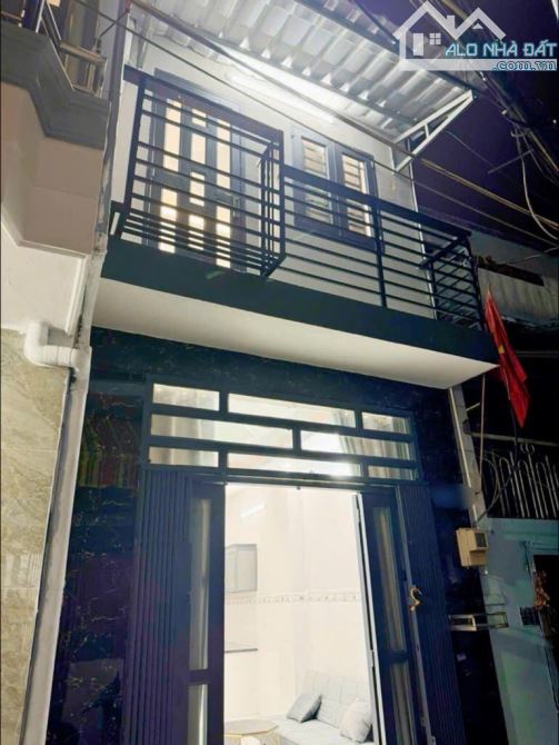 Nhà mới giá rẻ chỉ hơn 2 tỷ 22m2 , hẻm 3m , sổ Hồng riêng nở hậu hoàn công đủ mua bánnhanh - 5