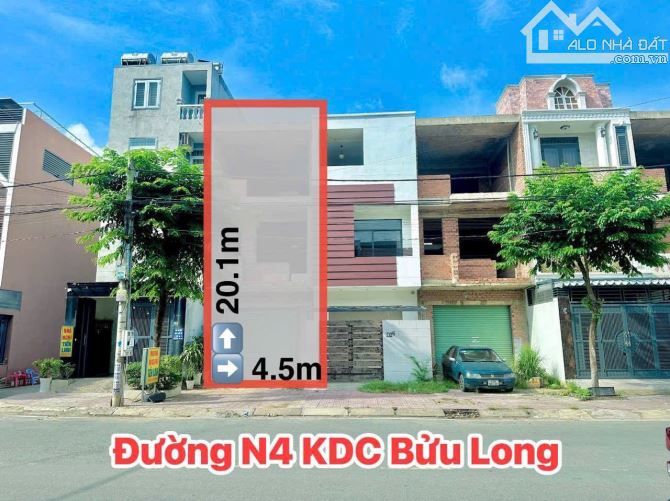 Mặt Tiền Kinh Doanh Đường N4 Song Ngữ Lạc Hồng Bửu Long 5,750 tỷ