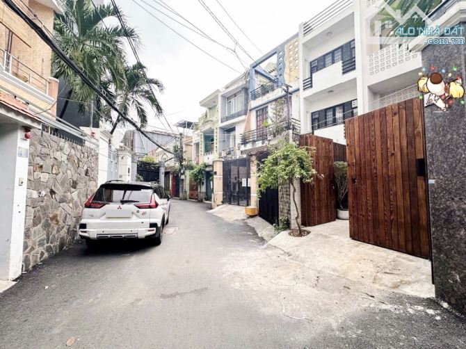 Biệt thự khu VIP Lê Quang Định - 115m2, 4 tầng, nở hậu