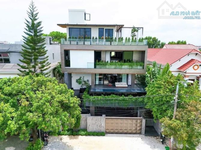 Chào Bán Căn Villa 4 tầng siêu xịn khu Nam Việt Á, Với 7P ngủ giá 2x tỷ