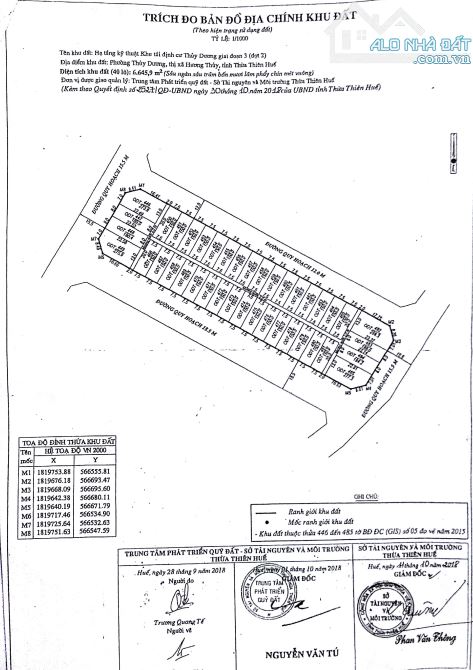 ĐẤT ĐẸP DIỆN TÍCH 100M2 KQH THỦY DƯƠNG 3, GIÁ ĐẦU TƯ - 1