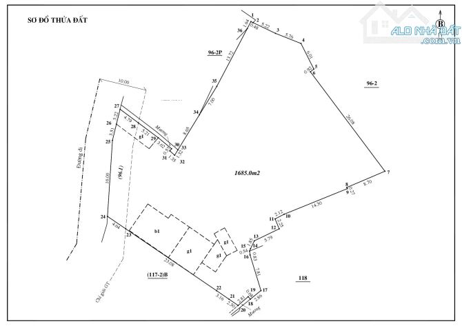 Bán mảnh đất siêu hiếm ở QL21A Sơn Tây 1.685m2, MT 19m xây biệt phủ hoặc khách sạn - 3