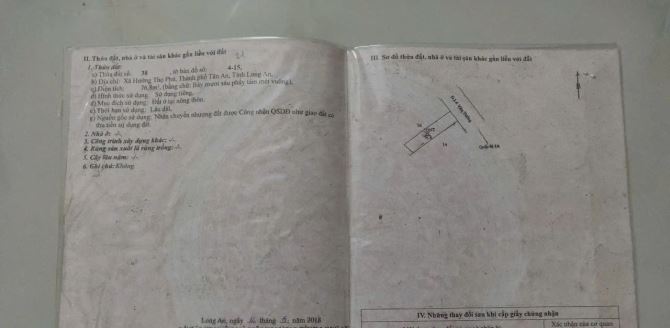 ✅ Bán nhà 1 trệt 1 gác đúc, mặt tiền Lê Văn Tưởng cách QL1A chỉ 300m - DT: 4x 19m2 - 8