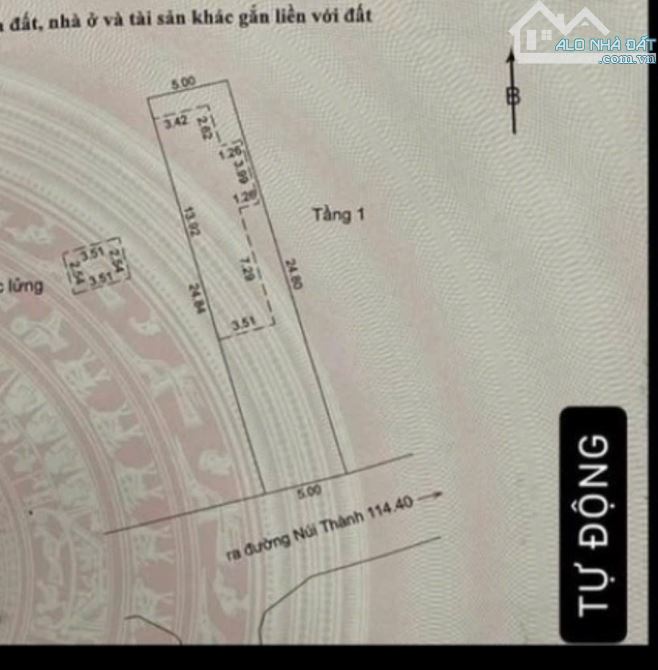 Cần bán nhà kiệt oto phan đăng lưu - hòa cường bắc - hải châu