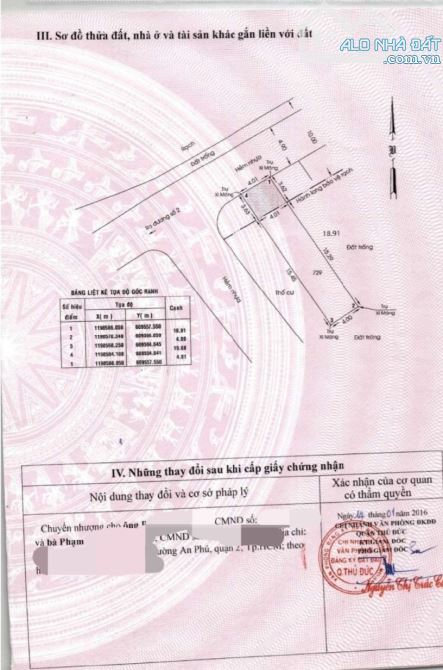 Bán đất đường 2, Trường Thọ, Thủ Đức giá 5,9 tỷ/76m2