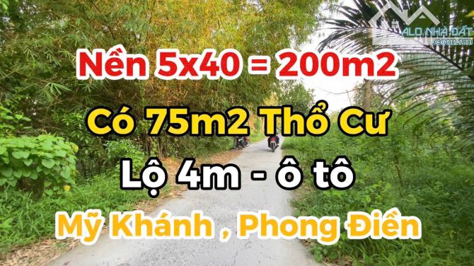 #238 ||🔥750tr🔥 Nền Đẹp 200m2, Rạch Chuối, Mỹ Khánh, Phong Điền.