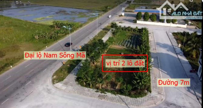 Đất Đại Lộ Nam Sông Mã, 2 mặt tiền trước sau- Phường Quảng Thọ- TP Thanh Hóa - 3