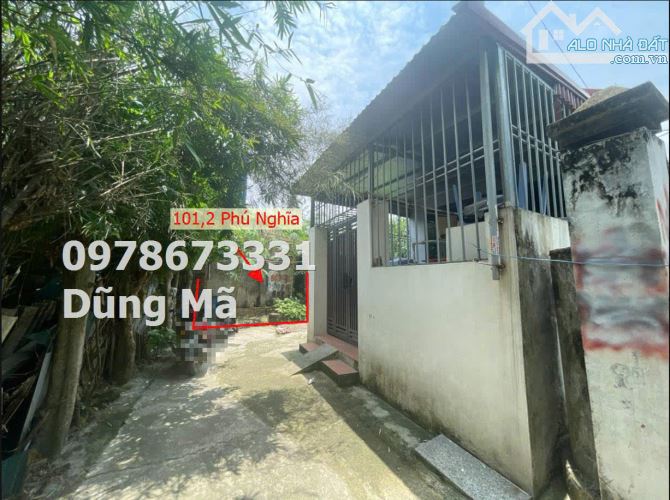 BÁN LÔ ĐẤT GIÁ ĐẦU TƯ TẠI KHU CÔNG NGHIỆP PHÚ NGHĨA-CHƯƠNG MỸ D/T:101,2M