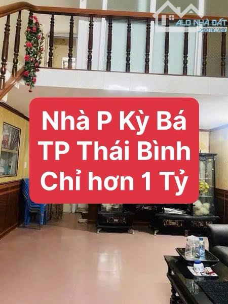 Chỉ hơn 1 tỷ đã sở hữu căn nhà p Kỳ Bá Vị trí: cách đường Lý Thường Kiệt có 20m