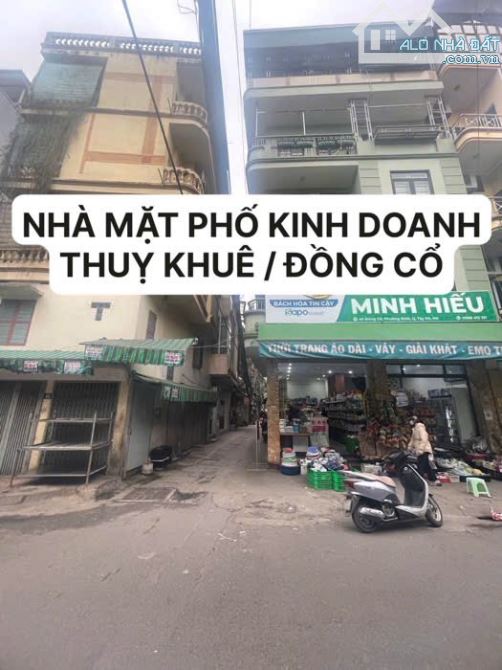 Bán Nhà Mặt Tiền Rộng 7m Kinh Doanh - Thông 2 Mặt Phố Thuỵ Khuê - Đồng Cổ - Chỉ 11 Tỷ