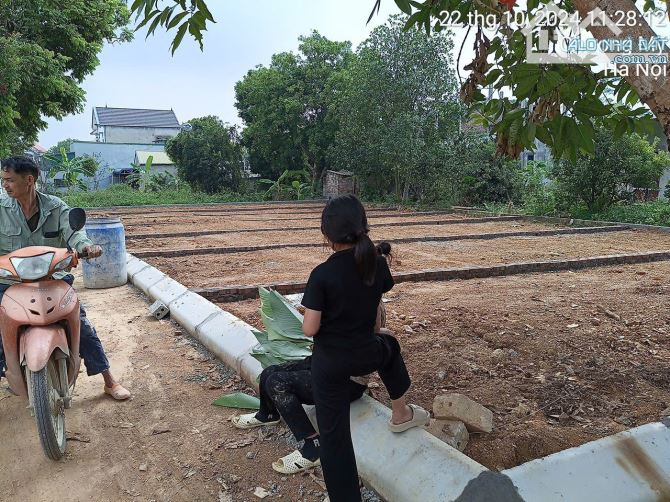 Bán mảnh đất phân lô tại Xã Tân Tiến, Chương Mỹ, SĐCC, DT 55m2, MT 4,6m2, Giá hơn 1 tỷ. - 1