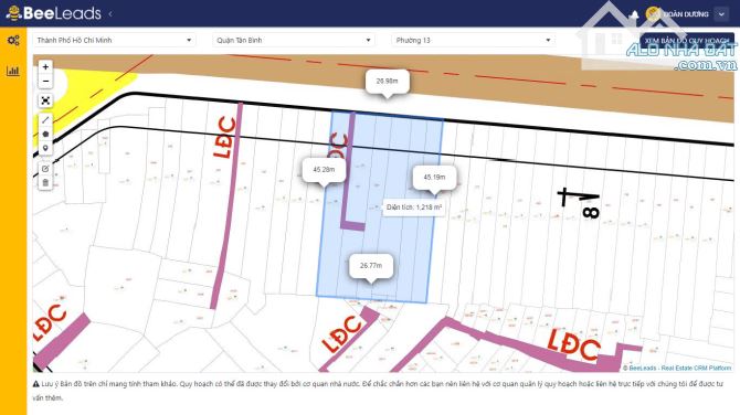 Bán nhà mặt tiền Cộng Hòa, phường 13, Tân Bình. Diện tích: 27.1*40m. Giá bán: 380 tỷ - 1