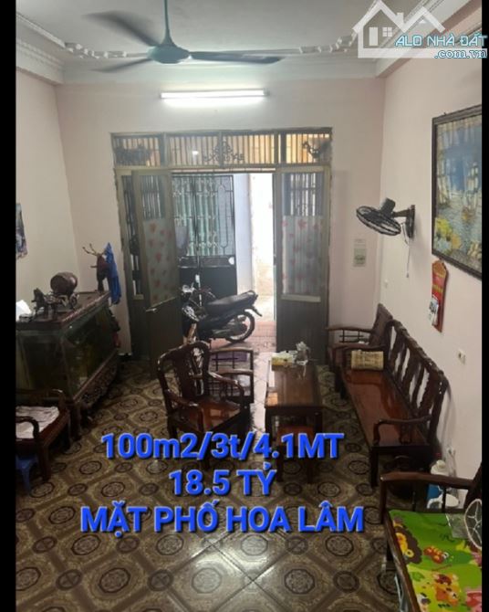 Mặt PHỐ HOA LÂM/100m2/3T/4.1MT/18.5 TỶ - 3