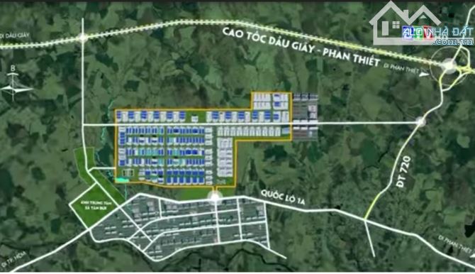 Đất đẹp 3.293m2 nở hậu ,mặt tiền đường nhựa 81 m, phủ hồng toàn bộ, cách chợ 650m. - 4