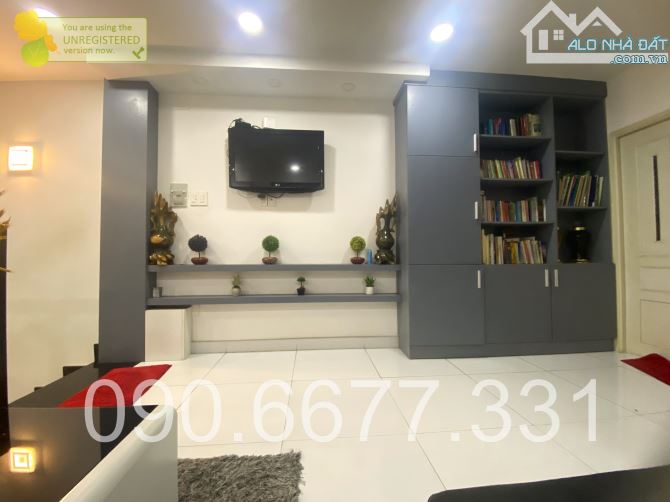 BÌNH THẠNH-NỘI KHU AN NINH-XE HƠI ĐỖ CỬA-5 TẦNG VUÔNG VỨC CHỦ TỰ XÂY-NỘI THẤT XỊN SÒ - 4