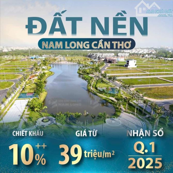 🔥MỞ BÁN GIAI ĐOẠN 2 - Khu 𝗡𝗮𝗺 𝗟𝗼𝗻𝗴 Cần Thơ!