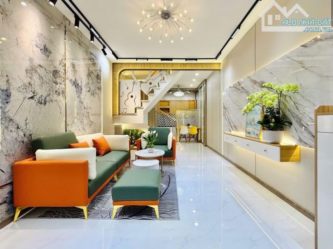 35m2 - hẻm 4m - 2 tầng BTCT- tặng full nội thất - 1