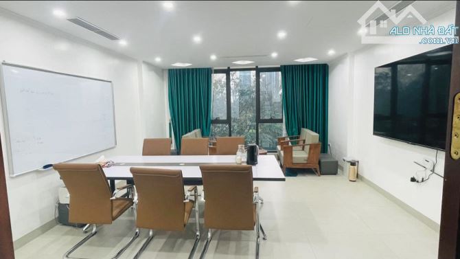 NHÀ MẶT PHỐ TRẦN VỸ - CẦU GIẤY 52M2*5M*8T THANG MÁY, VIEW HỒ , VỈA HÈ KINH DOANH SẦM UẤT - 1