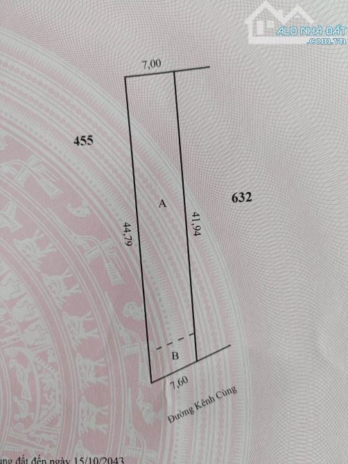NỀN LỚN THỔ CƯ DT303M(7X42) ĐƯỜNG KÊNH CÙNG (NHỰA 7M), THUỘC XÃ TÂN PHÚ ĐÔNG, TP. SA ĐÉC - 4