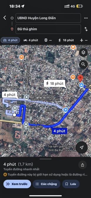 ✨ 10x41m (80m2 ONT) Mặt tiền Nhựa Lớn DT44B, cách ngã 4 giao cắt vs QL55 tầm 100m - 5.5 Tỷ - 5