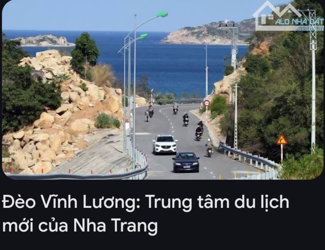 Bán đất mặt tiền Đường Phạm Văn Đồng, Đèo Vĩnh Lương, Vĩnh Lương, Nha Trang.