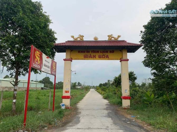 bán đất mặt tiền đường khu di tích giàn gừa, dtsd 300m, cách mặt tiền quốc lộ 61c - 250m - 7